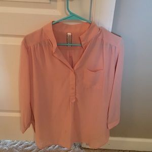 Blush Pink Boutique Top
